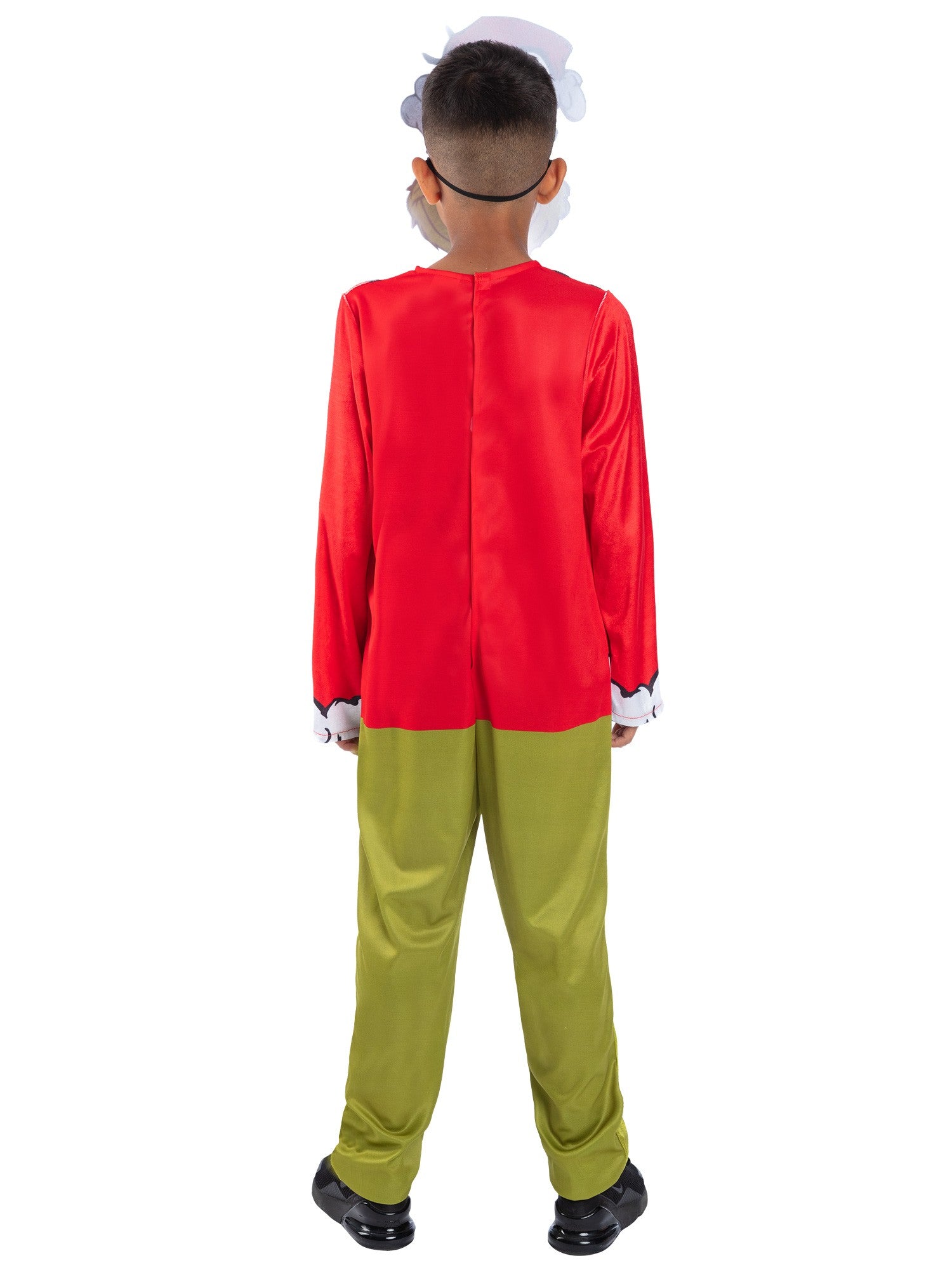Picture of Dr Seuss The Grinch Santa Costume Age 10-12Y,W25.5-26.5",C30-31.5",H58-63"