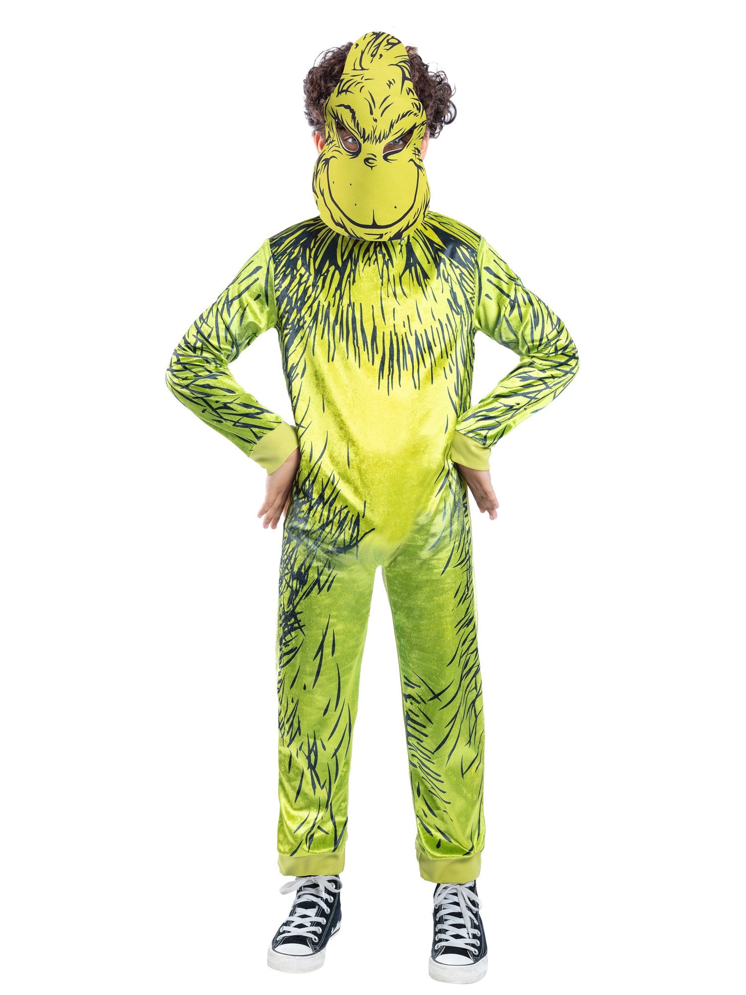 Picture of Dr Seuss The Grinch Costume Age 10-12Y,W25.5-26.5",C30-31.5",H58-63"