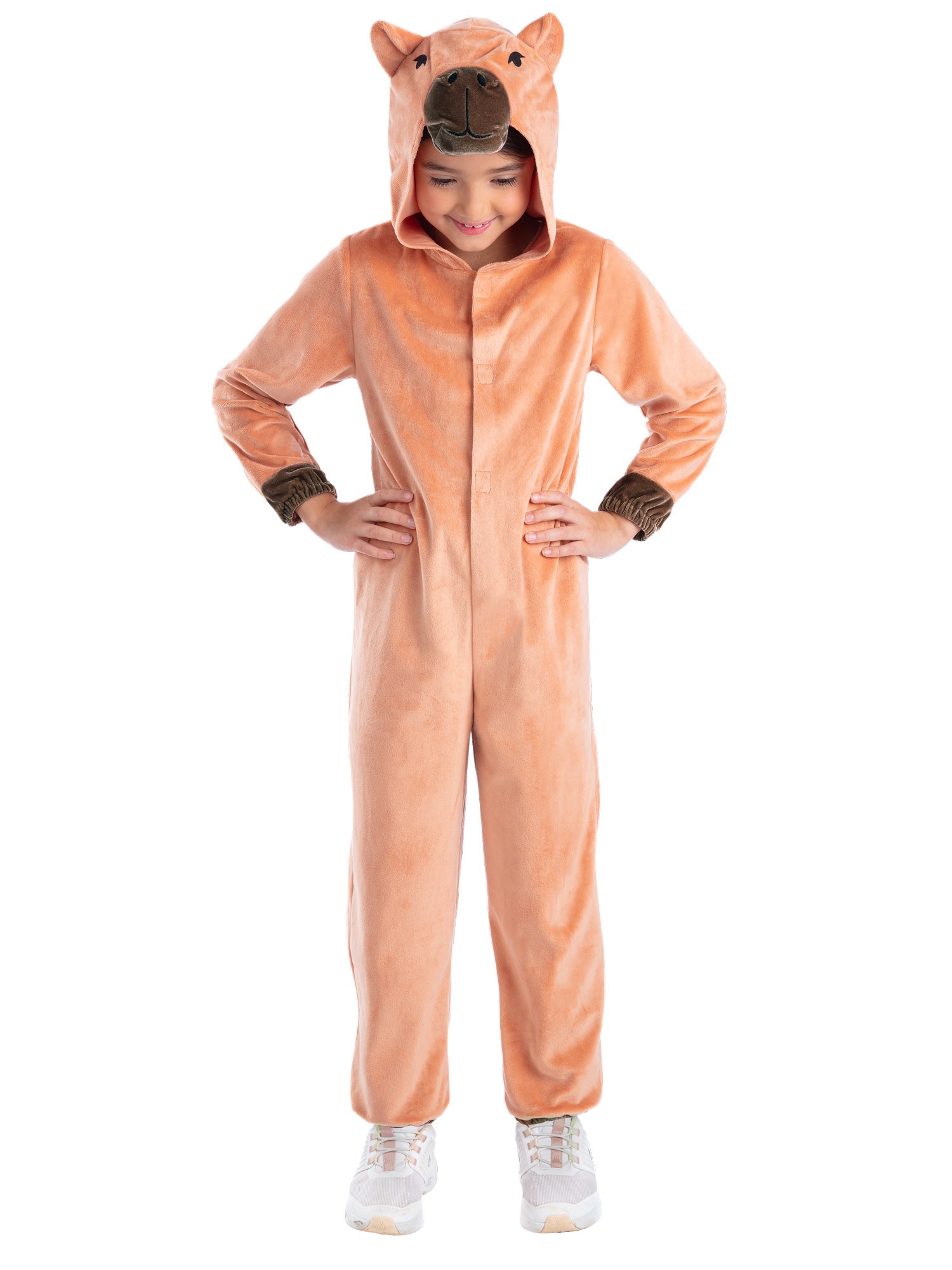 Picture of Capybara Costume Age 7-9,W23.5-24.5",C27-28.5",H52-57"