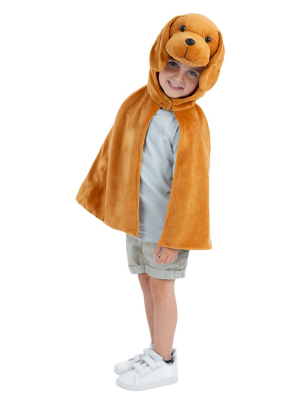 Picture of Deluxe Puppy Plush Cape, Kids SMALL TO MEDIUM CHILD