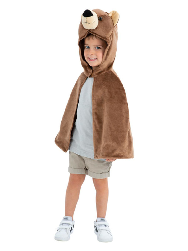 Picture of Deluxe Bear Plush Cape, Kids SMALL TO MEDIUM CHILD