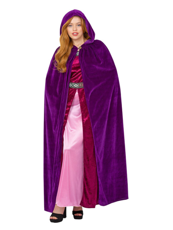 Picture of Deluxe Cloak, Amethyst Purple, Adults 