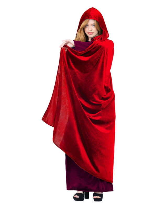 Picture of Deluxe Cloak, Garnet Red, Adults 