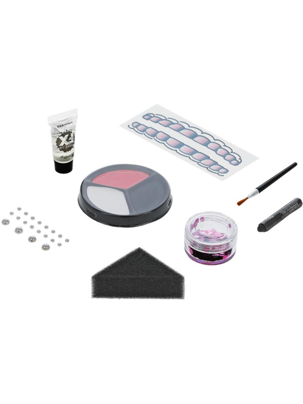 Picture of Smiffys Make-Up FX, Pastel DOTD Kit, Aqua 
