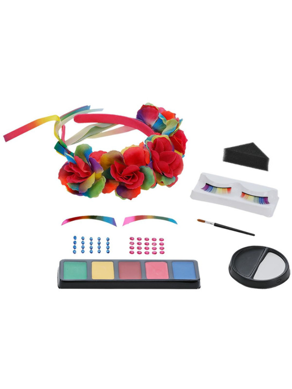 Picture of Smiffys Make-Up FX, Bright DOTD Kit, Aqua 