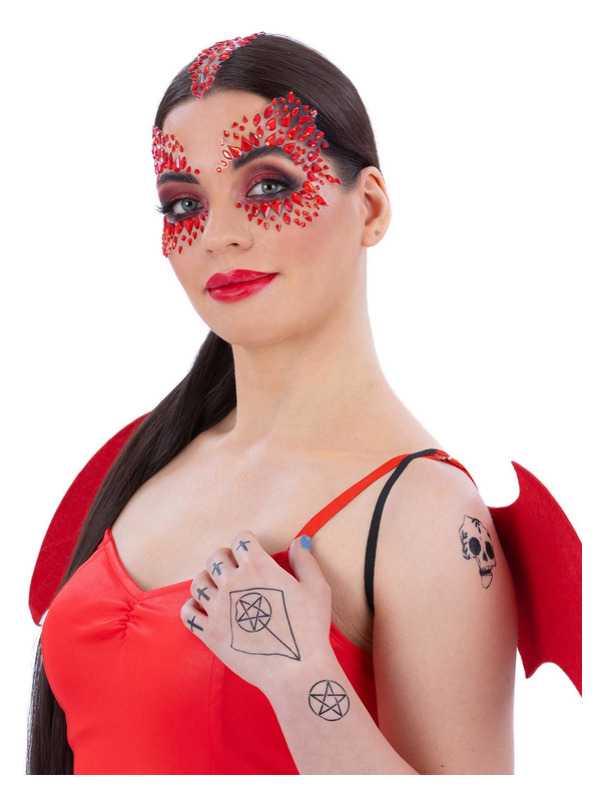 Picture of Smiffys Make-Up FX, Deluxe Devil Kit 