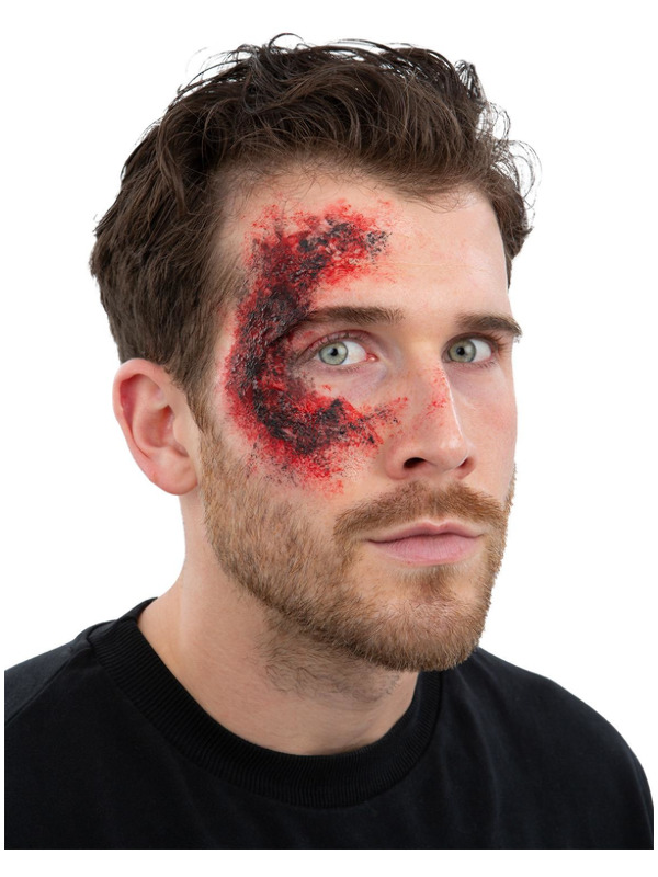 Picture of Smiffys Make-Up FX, Burnt Skin Kit, 20g Scab Blood 