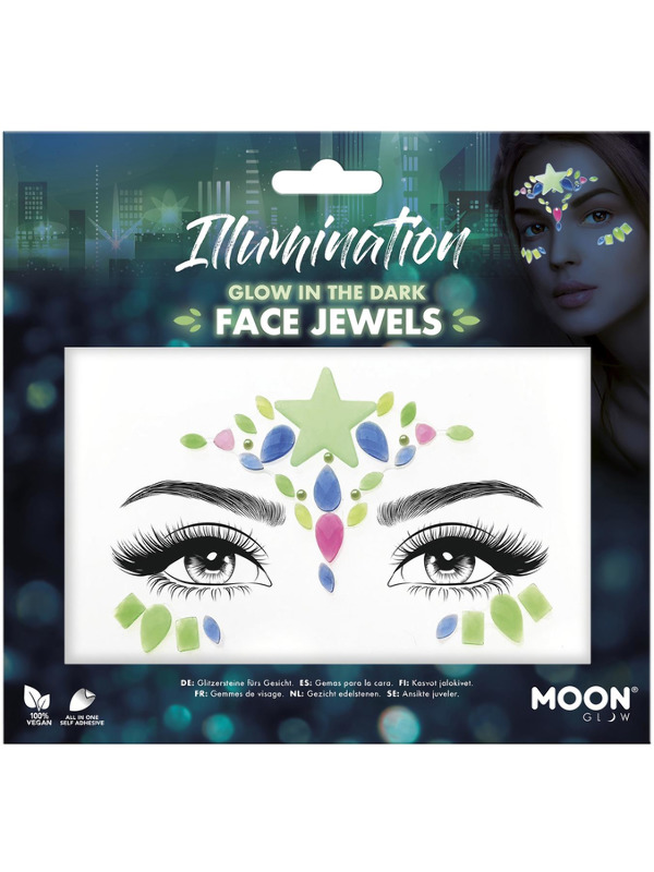 Picture of Moon Glow Face Jewels, Illumination 