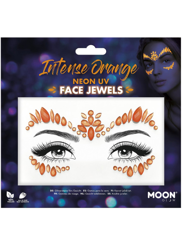 Picture of Moon Glow Face Jewels, Intense Orange 