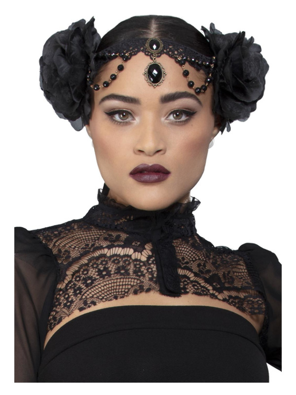 Picture of Fever Deluxe Rose Embellished Headpiece 