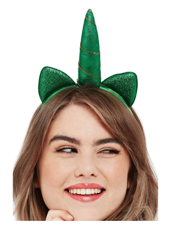 Picture of Paddy's Day Metallic Unicorn Headband 