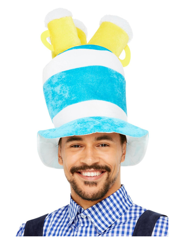 Picture of Beer Festival Beer Hat, Blue 