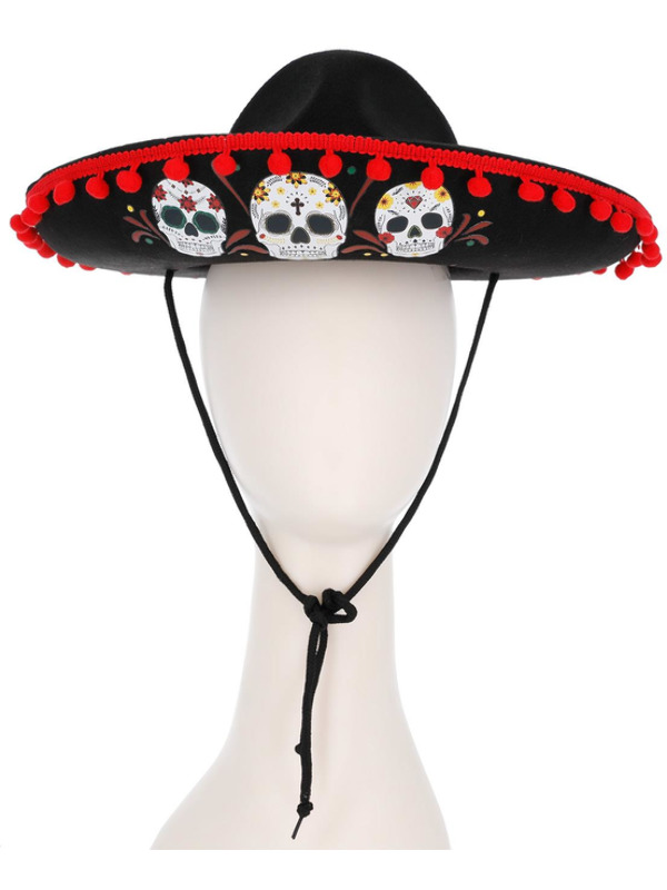 Picture of Kids Day of the Dead Sombrero 