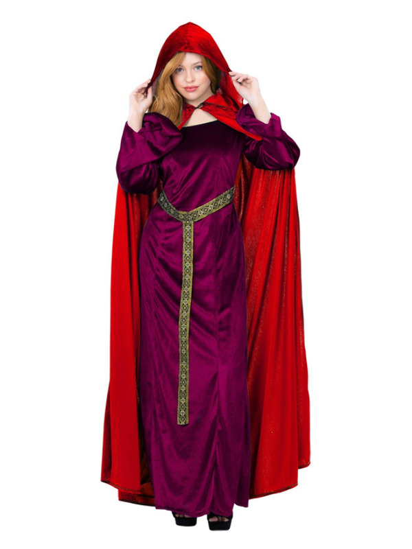 Picture of Deluxe Cloak, Garnet Red, Adults
