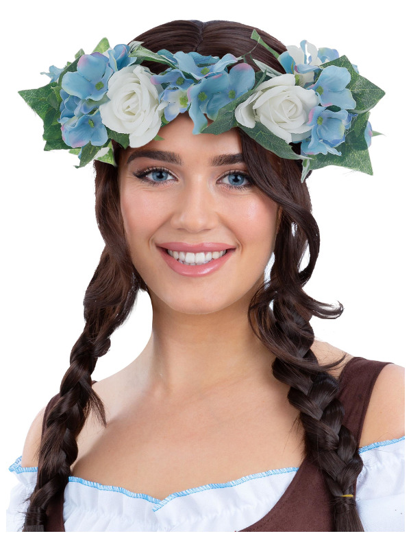 Picture of Deluxe Beer Maiden Flower Crown 