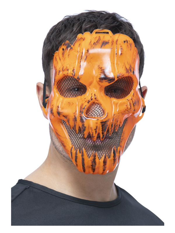 Picture of Pumpkin Mask, On Elastic