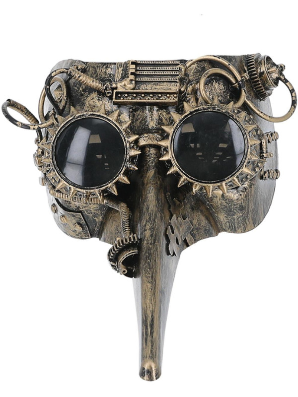 Picture of Victorian Steampunk Plague Doctor Mask