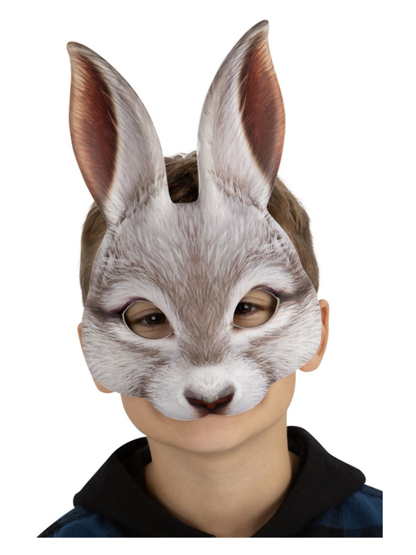 Picture of Kids White Rabbit Mask 