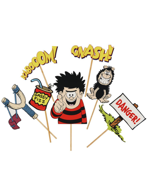 Picture of Beano Tableware Party Photo Props x7 