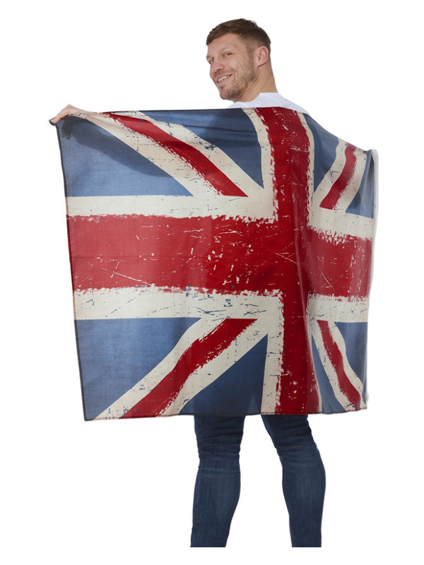 Picture of Union Jack Vintage Style Print Flag 