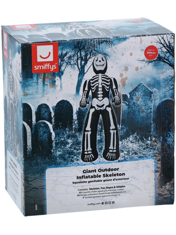 Picture of Giant Outdoor Inflatable Skeleton, 10ft 