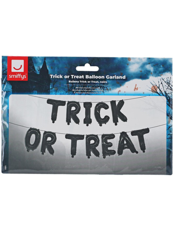 Picture of 14"/36cm Trick or Treat Foil Balloon Garland 