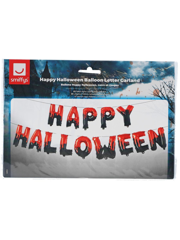 Picture of 15"/40cm Happy Halloween Foil Balloon Garland 