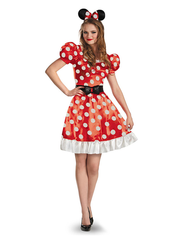 Picture of Disney Minnie Mouse Classic Costume Disguise Ladies 12-14