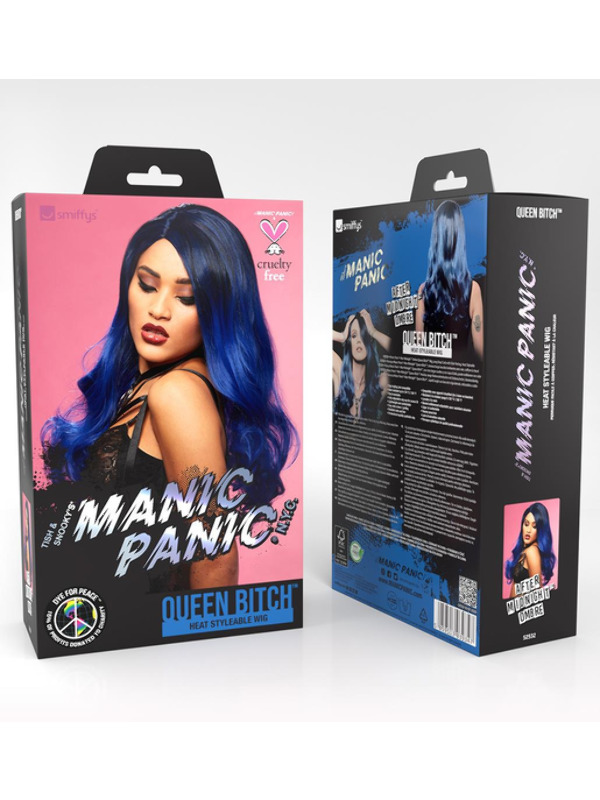 Picture of Manic Panic® After Midnight™ Ombre Queen Bitch Wig 