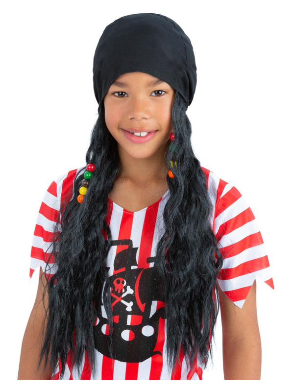 Picture of Pirate Bandana, with Attached Hair 
