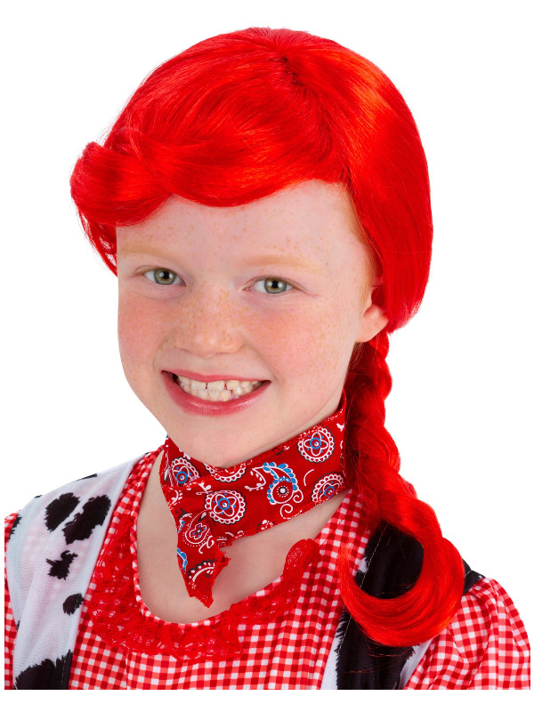 Picture of Cowgirl Plait Wig, Red 