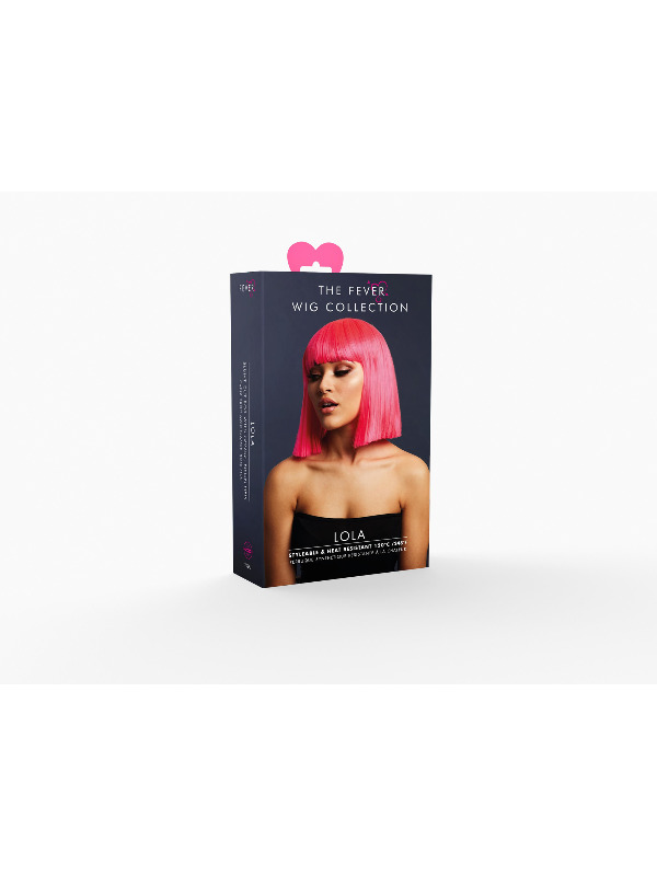 Picture of Fever Lola Wig, Neon Pink 
