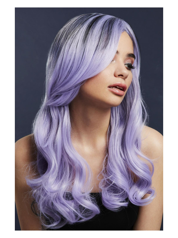Picture of Fever Khloe Wig, True Blend, Lilac 