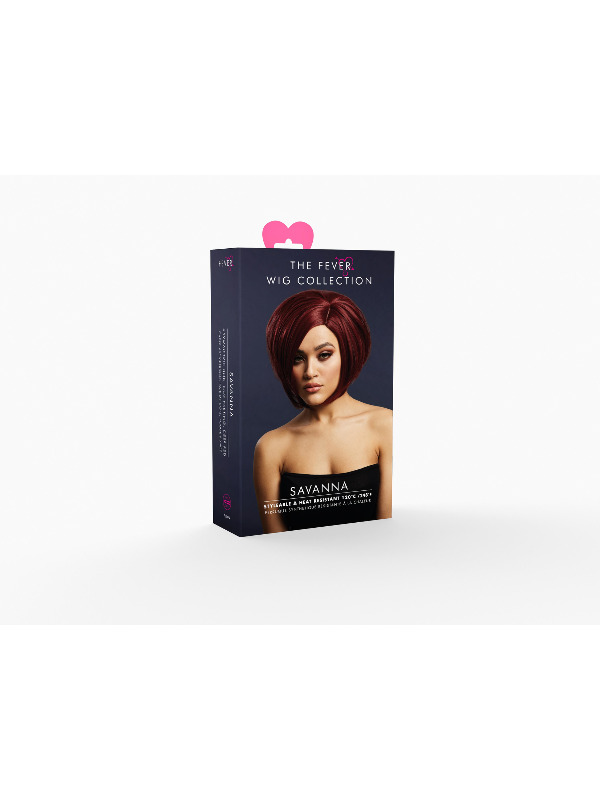 Picture of Fever Savanna Wig, True Blend, Deep Red 