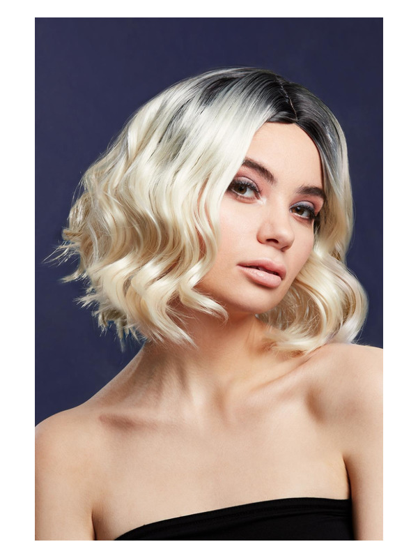 Picture of Fever Kourtney Wig, Two Toned Blend, Blonde 