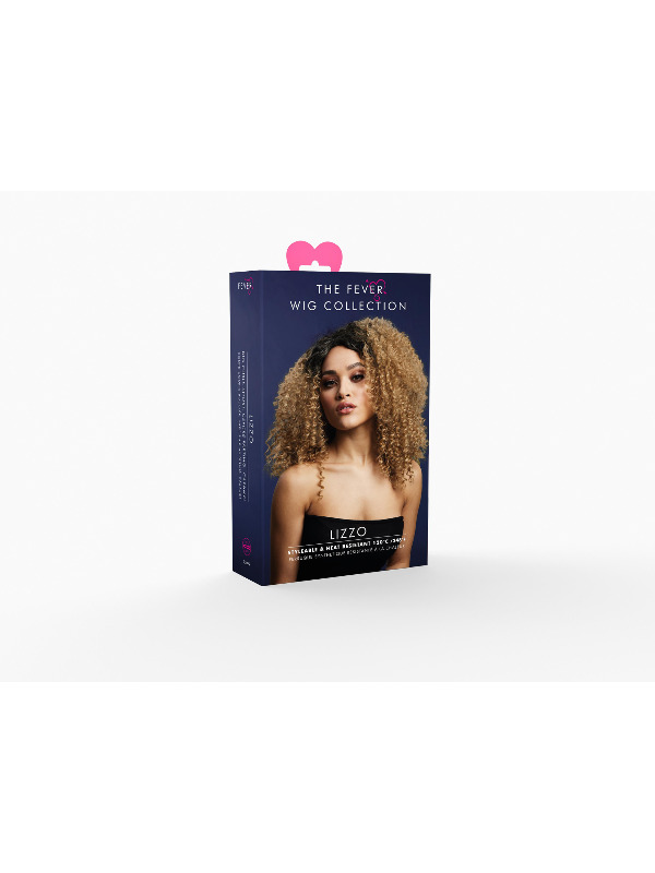 Picture of Fever Lizzo Wig, Caramel 