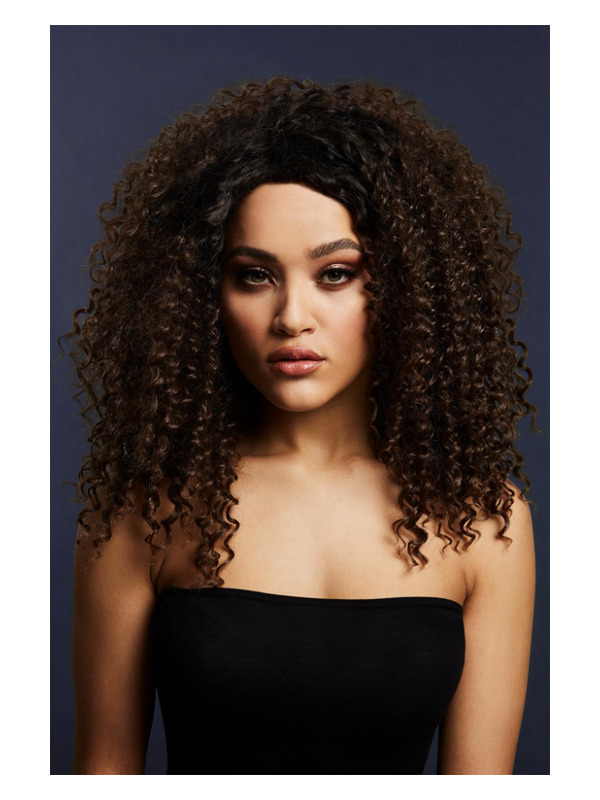 Picture of Fever Lizzo Wig, Dark Brown 