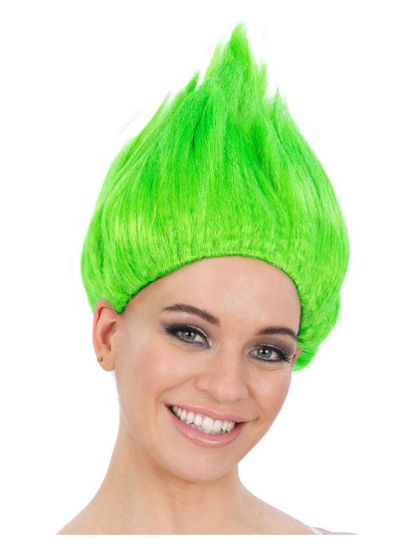 Picture of 90s Troll Wig, Green 