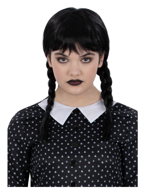 Picture of Kids Gothic School Girl Wig 