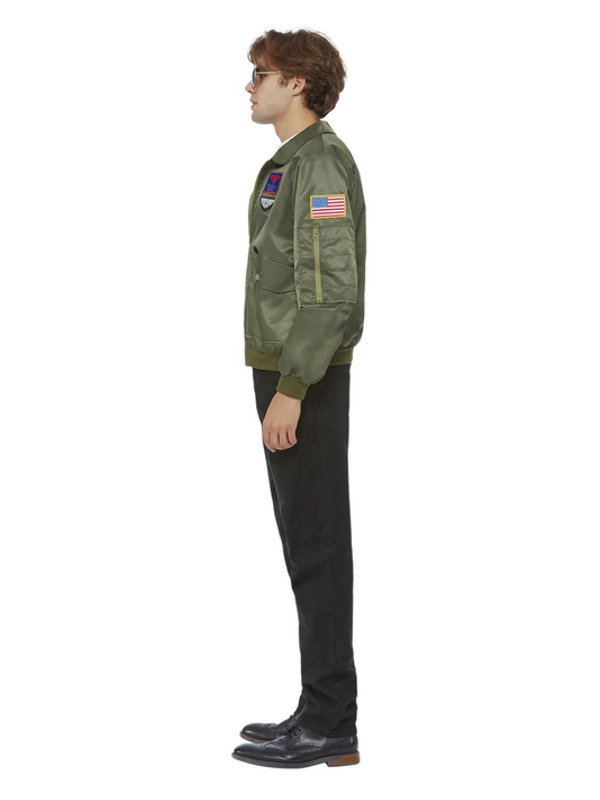 Picture of Top Gun Maverick Bomber Jacket, Green  Chest 42"-44",Waist 36"-38",Leg 33"