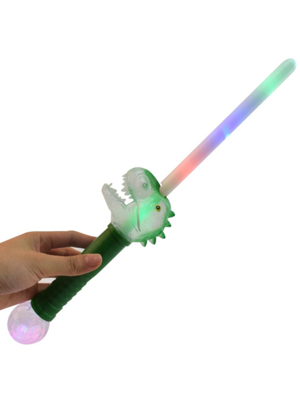 Picture of LED Light Up Dinosaur Wand 