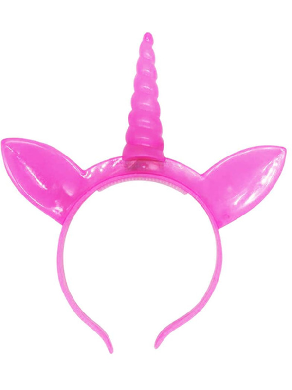 Picture of LED Light Up Unicorn Head Boppers, Assorted  