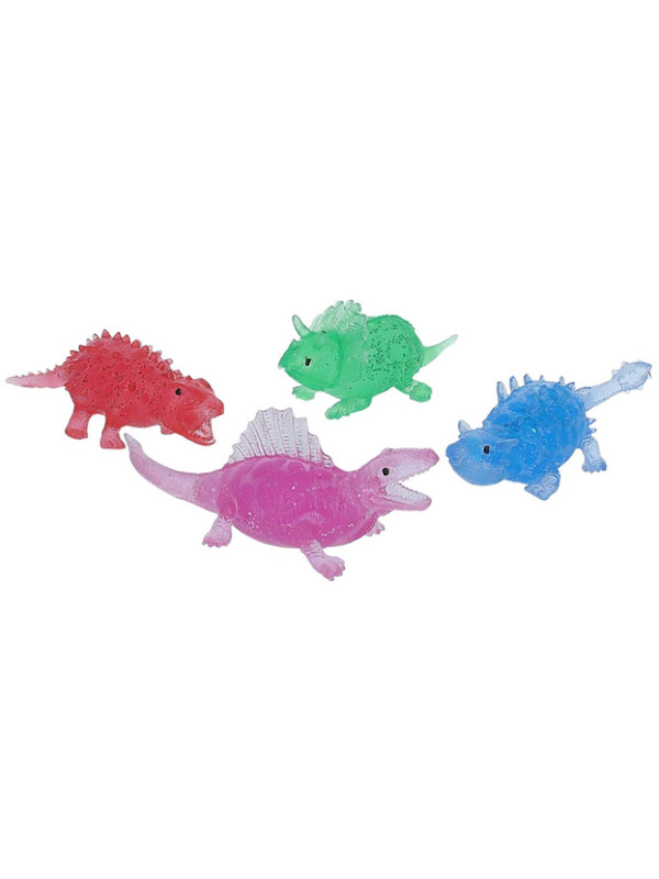 Picture of Squeezy Glitter Dinosaurs, 16pcs 