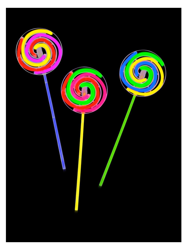 Picture of Snap to Glow Swirl Stick/Spinning Top Kit, 25cm 