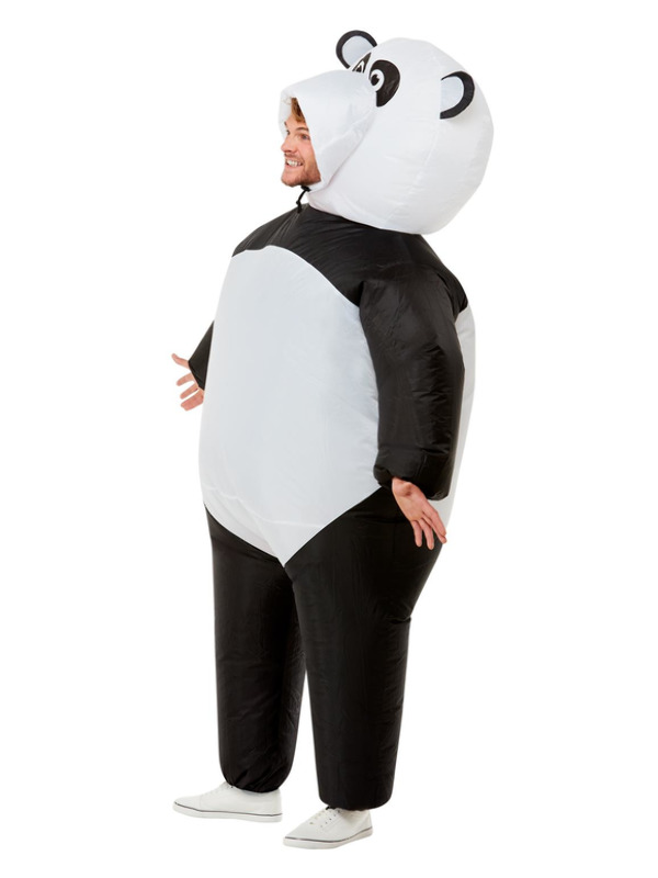 Picture of Inflatable Giant Panda Costume, Black & White 