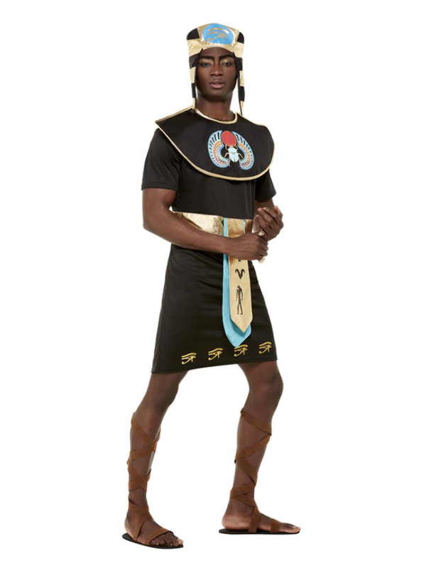 Picture of Egyptian King Costume, Black Chest 42"-44",Waist 36"-38",Leg 33"