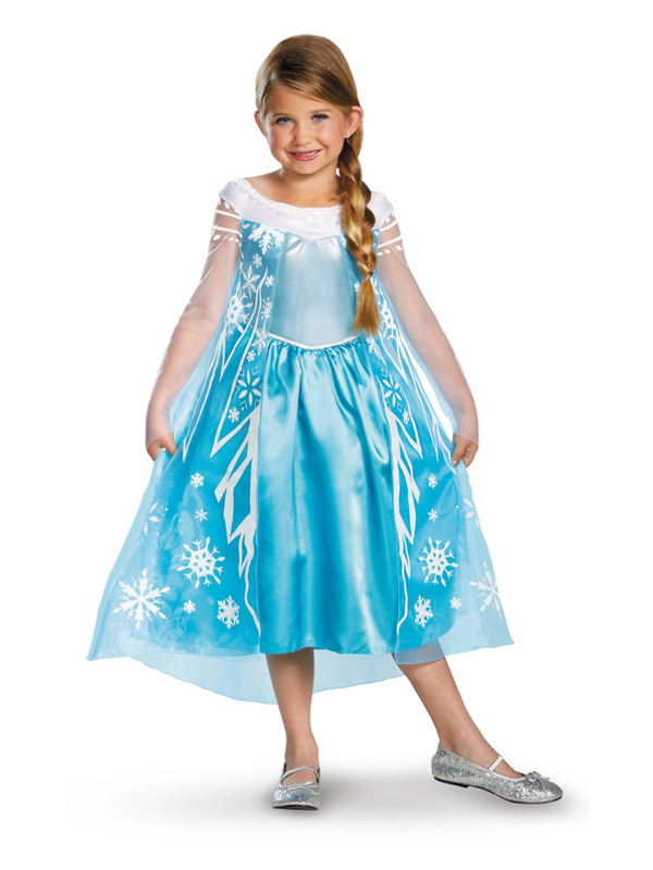 Picture of Disney Frozen Elsa Deluxe Costume Disguise Age 3T-4T