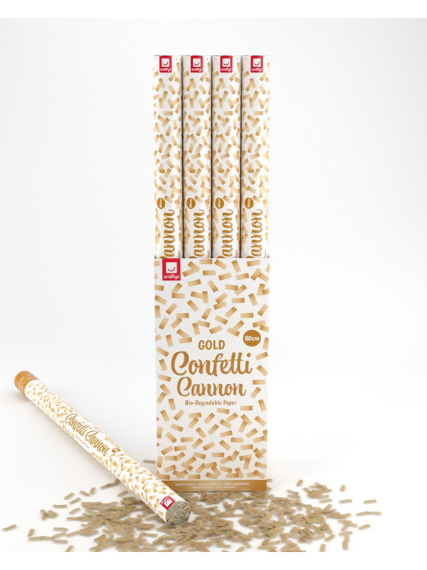 Picture of 80cm Confetti Cannon, Gold, DB of 12