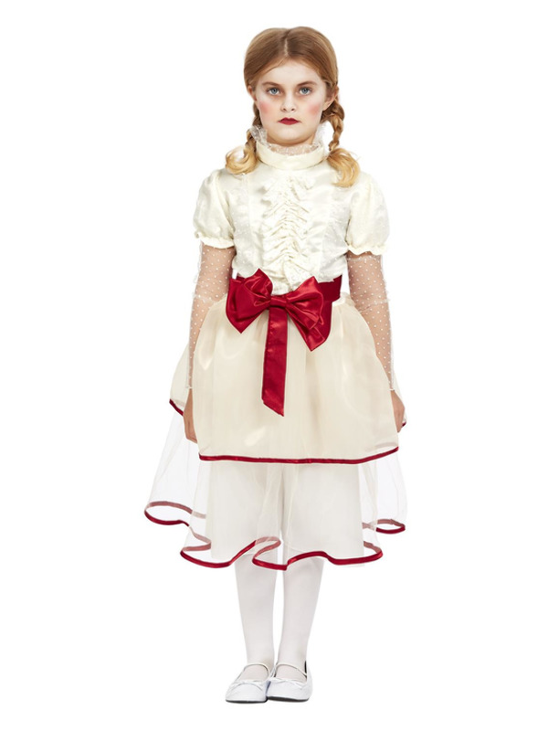 Picture of Porcelain Doll Costume, Cream Age 10-12Y,W25.5-26.5",C30-31.5",H58-63"