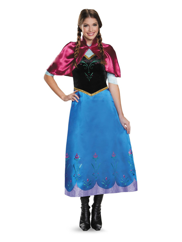 Picture of Disney Frozen Anna Travelling Classic Costume Disguise Ladies 12-14